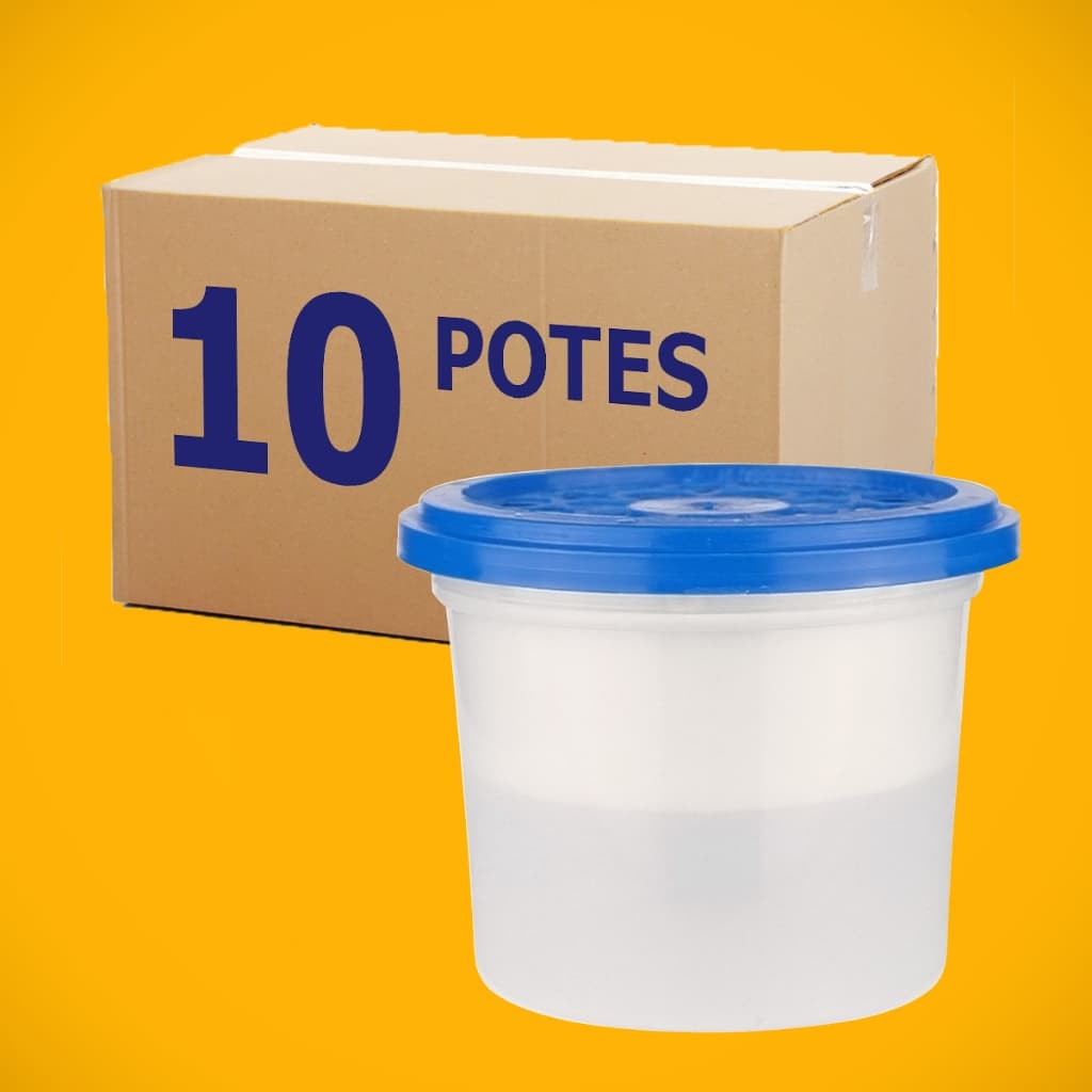 Pote Anti Mofo 10  Cloreto De Calcio Tampa Azul Oferta