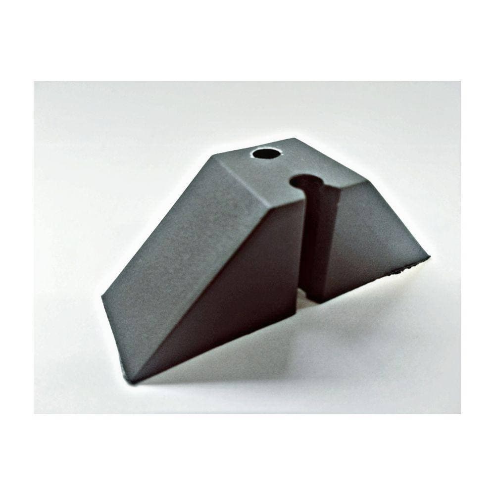 Calço Para Telha Trapézio T 40 2 Furos Preto - 70 Pçs