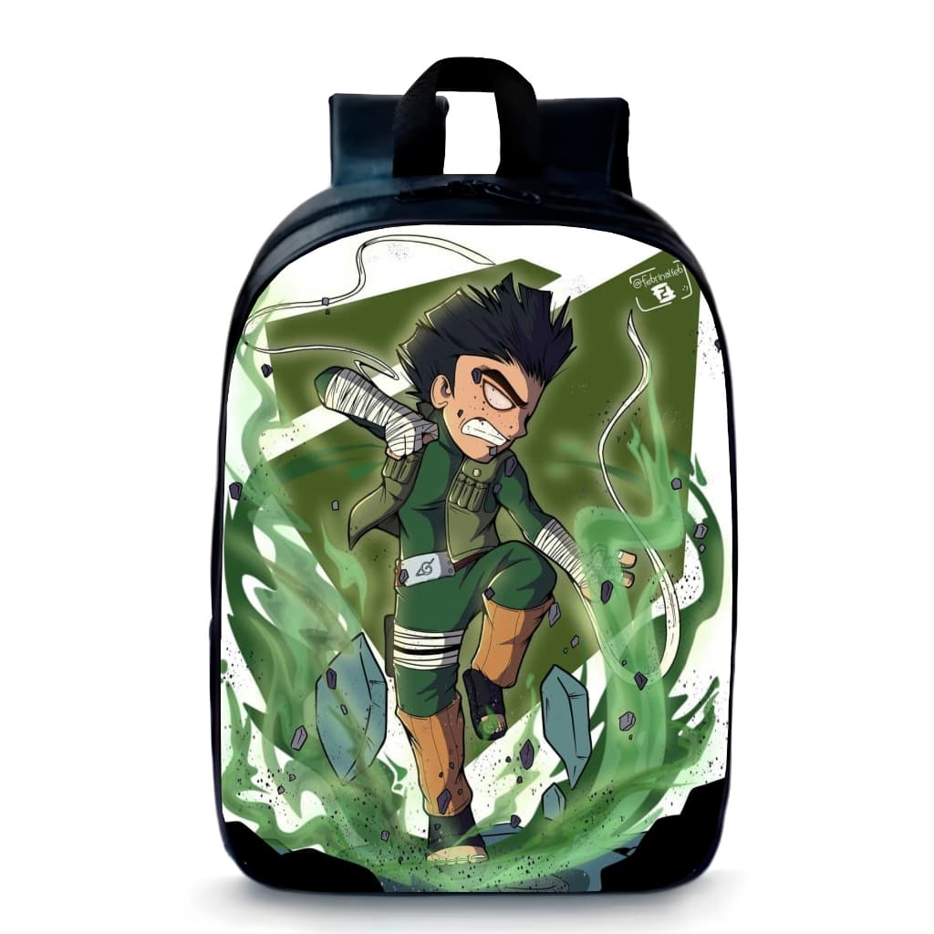 Mochila Pequena Pré-escolar Rock lee anime naruto moda infantil novidade promoção