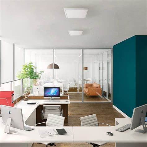 PAINEL SLIM/EMBUTIR QUADRADO 12W NEUTRO alumínio iluminação residencial comercial