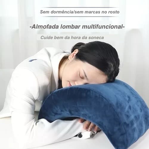 Pressione Travesseiro De Dormir Inflável, Travesseiro Lombar