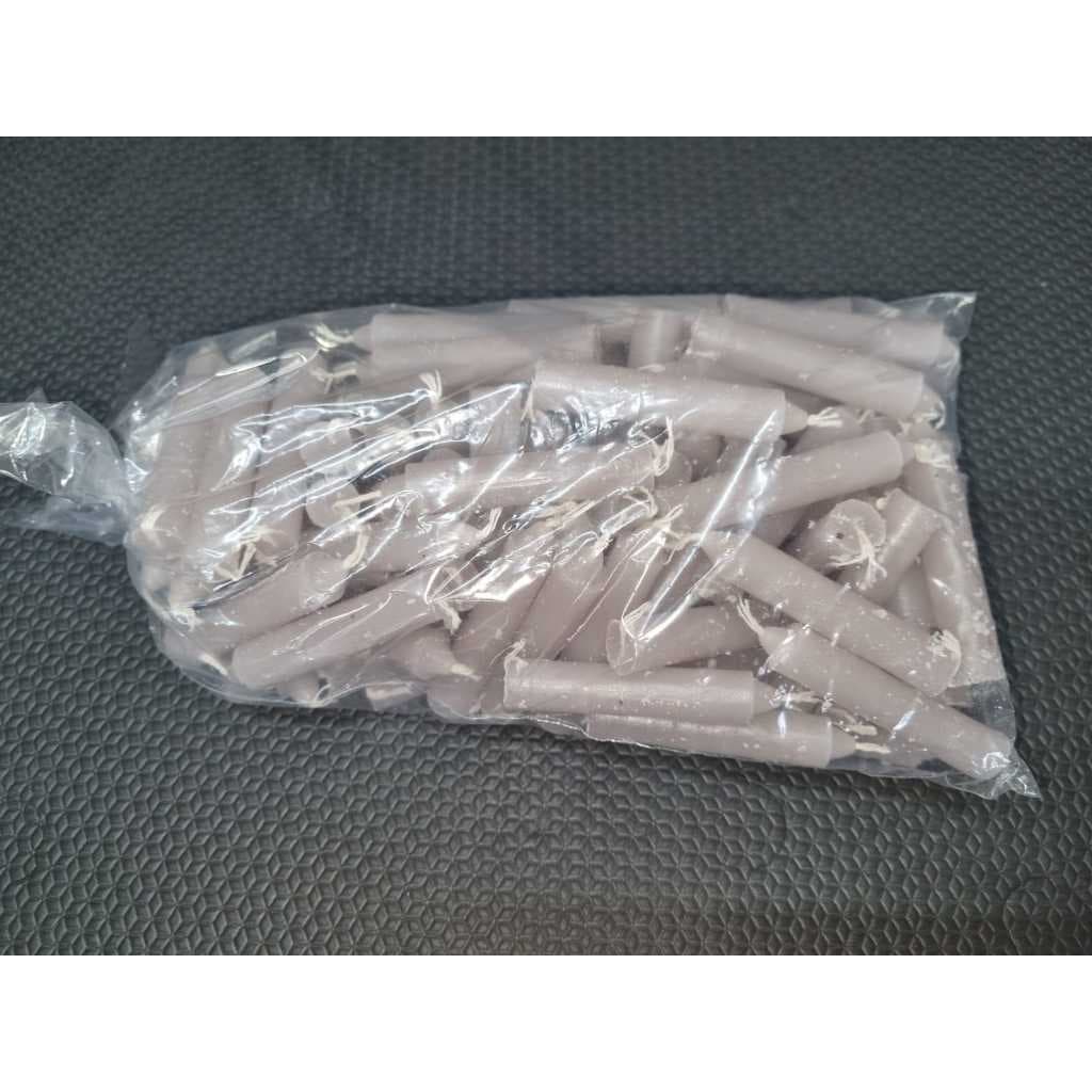VELA 7 CM BRANCA - 100 UNIDADES NO PACOTE