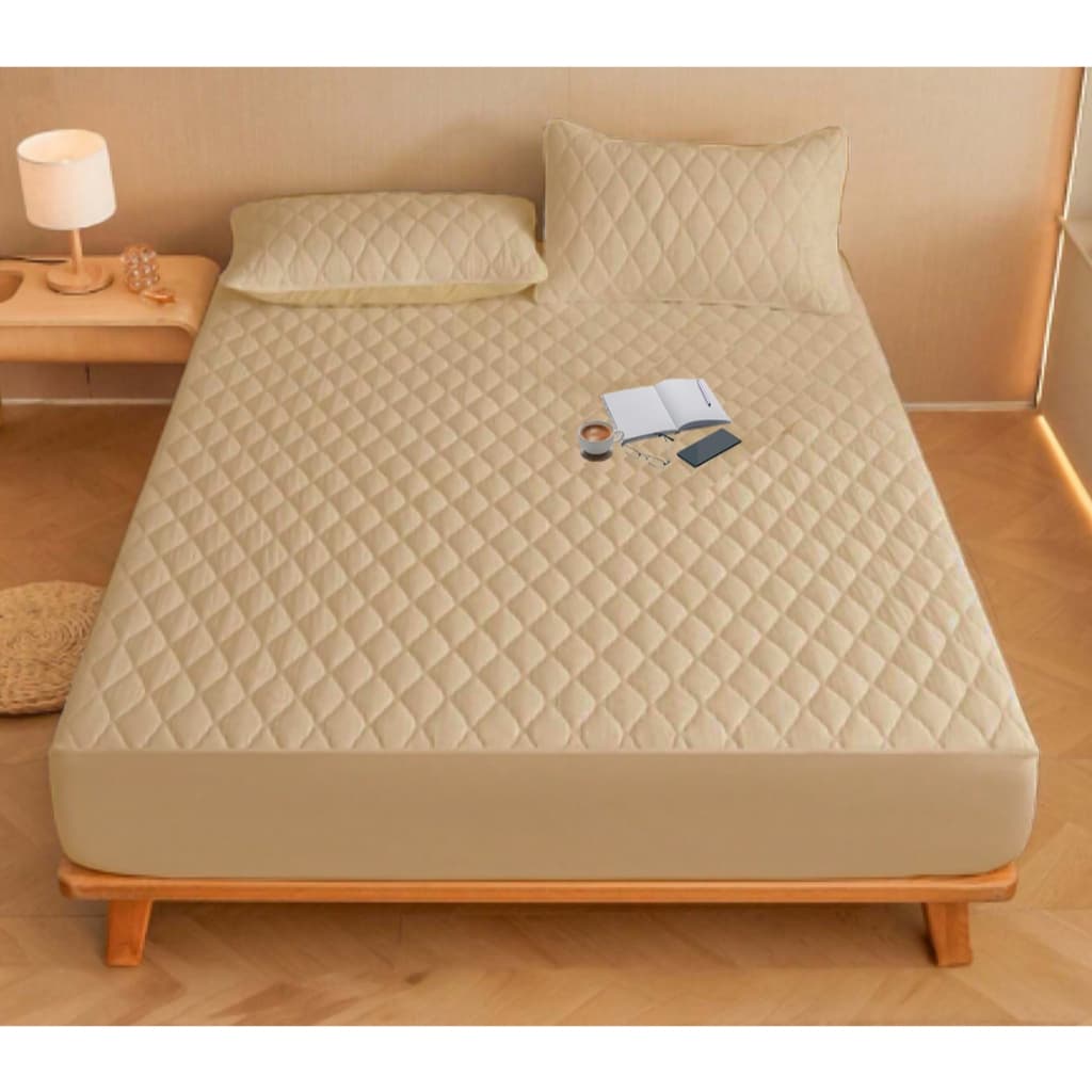 Protetor Para Colchão Impermeavel Matelado com Elástico Sem Ruido Cama Box