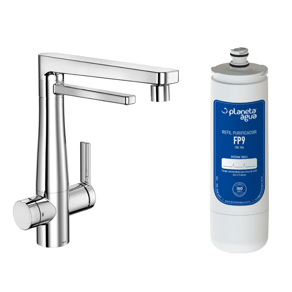 Filtro Refil p/ Purificador de Água Docol Vitalis - Planeta Água