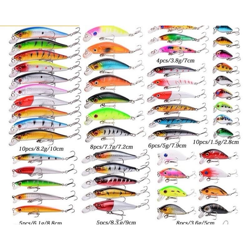 kit  5 unidades de peixe artificial ,ótimo pra tucunaré e traira e dourado