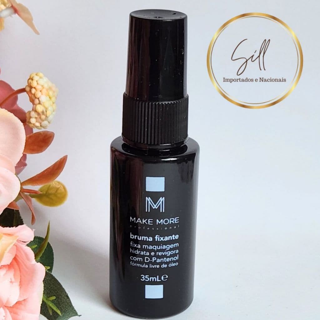 Bruma Fixante Make More Fixador de Maquiagem Facial Fixadora Vegana - 35ml