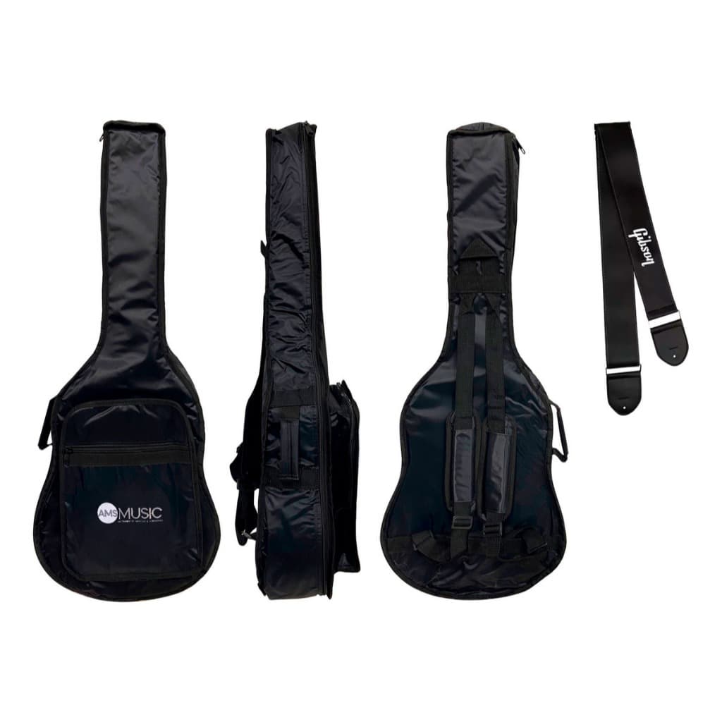 Capa Almofadada Violão Impermeável Cargo Gibson + Correia