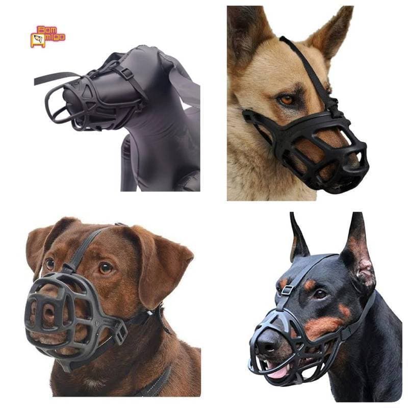 Focinheira Silicone para cachorros confortavel