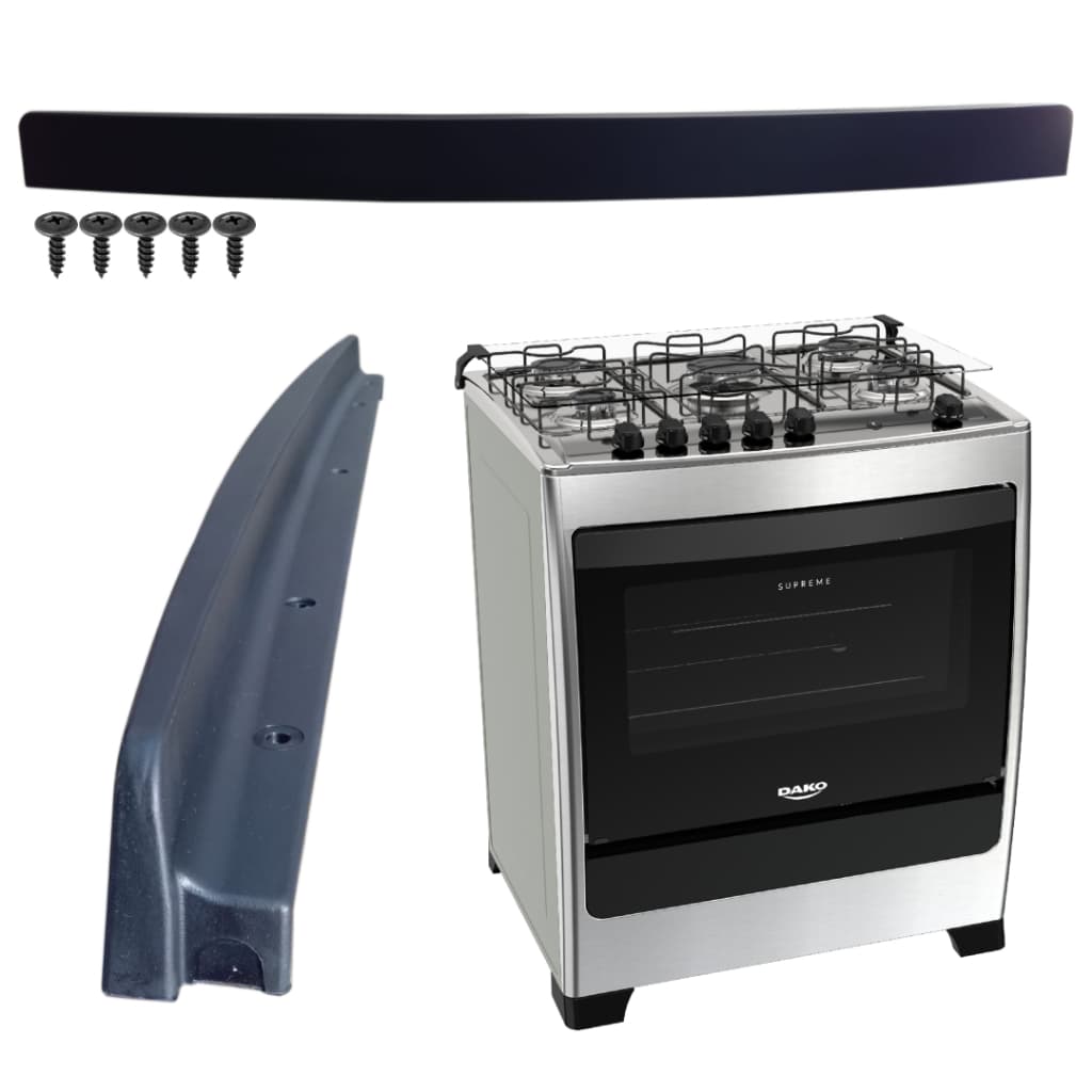 Puxador Porta Do Forno Fogão Dako Supreme Inox 5 Bocas