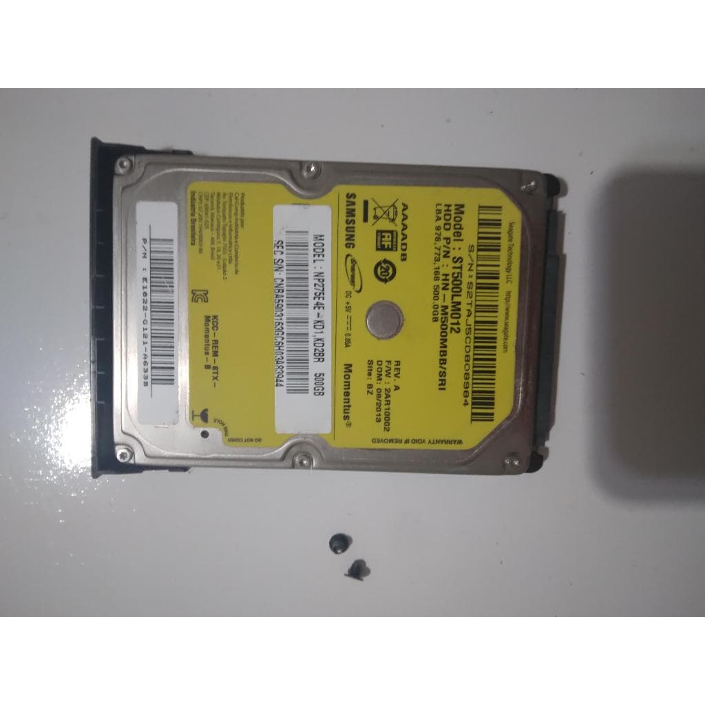 HD PARA NOTEBOOK DELL INSPIRON 1545 DE 500GB COM TAMPINHA