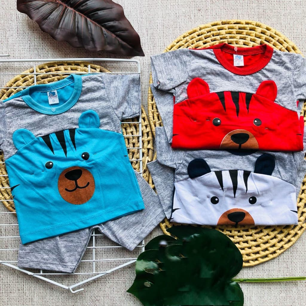 Conjunto infantil para bebê menino Roupa de bebê enxoval