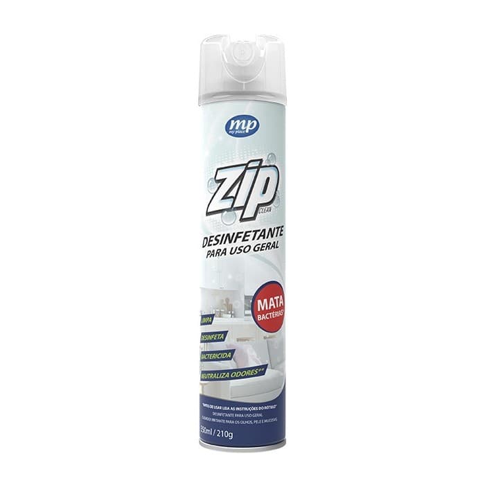 ZIP DESINFETANTE USO GERAL SPRAY BACTERICIDA