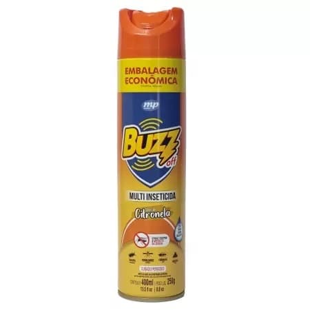 Inseticida Aerosol Buzz Off My Place Multi-Inseticida Citronela 400ml (TIPO BAYGON)