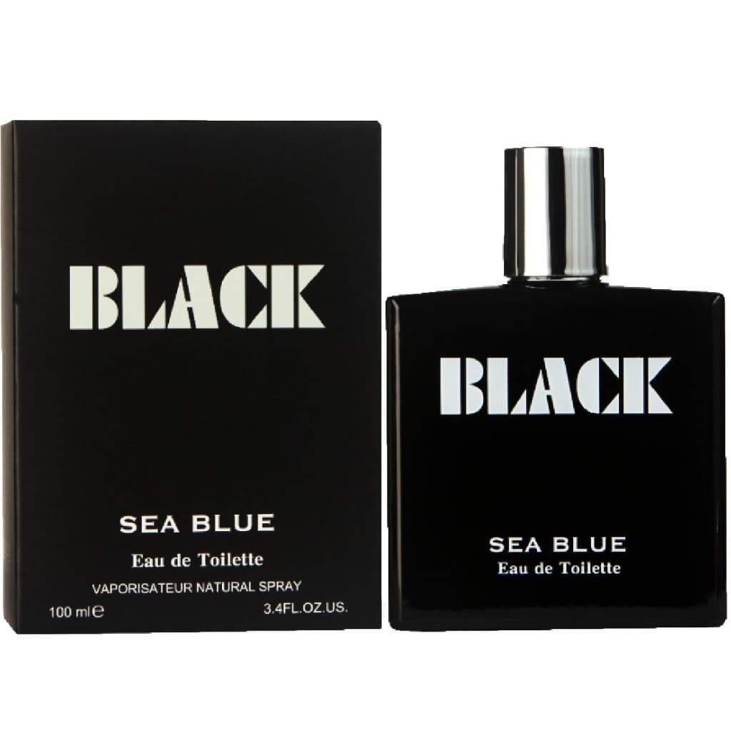 Perfume Black 100ml Masculino Importado Sea Blue