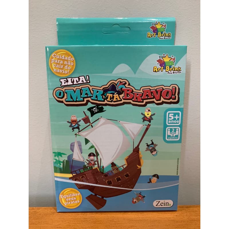 Jogo Navio Do Pirata Equilibrio  - Jogo Infantil - Jogo Tabuleiro - Brinquedo Medio