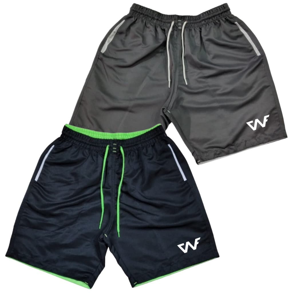 Kit 2 Bermuda Masculina Short Masculino Moda Praia Short Academia Leve
