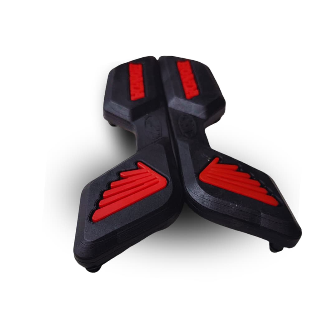 Borracha Bagageiro NXR Bros 125 150 160 e XRE 190  Par Personalizada