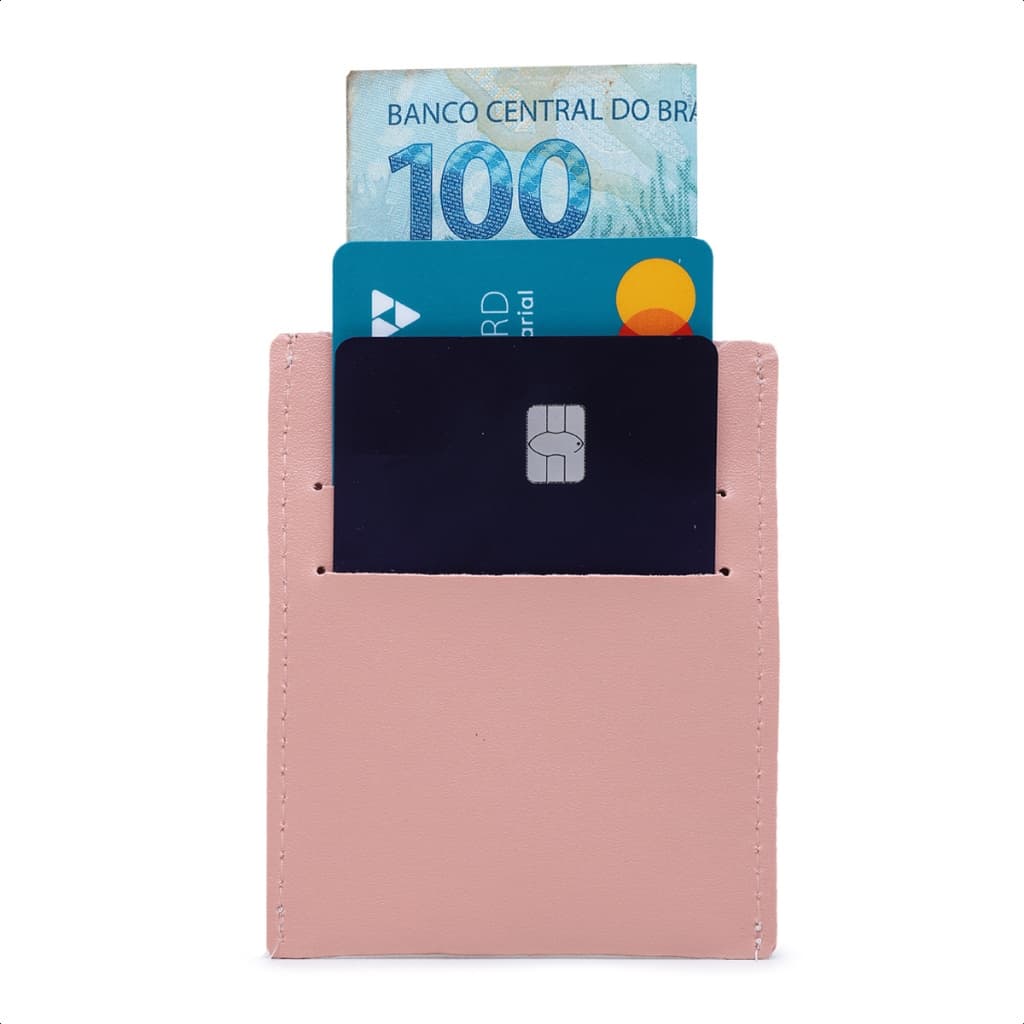 Super Kit 20 Porta Cartão feminino Masculino Slim Basico mimo
