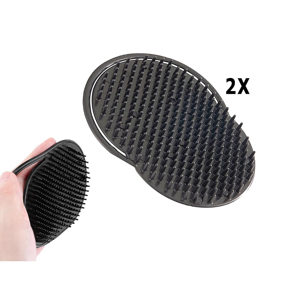Escova de Cabelo Masculina Pata Marco Boni Oval Preta