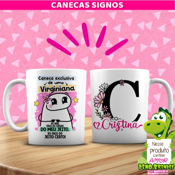 Caneca Signos Virgem | Virginiana