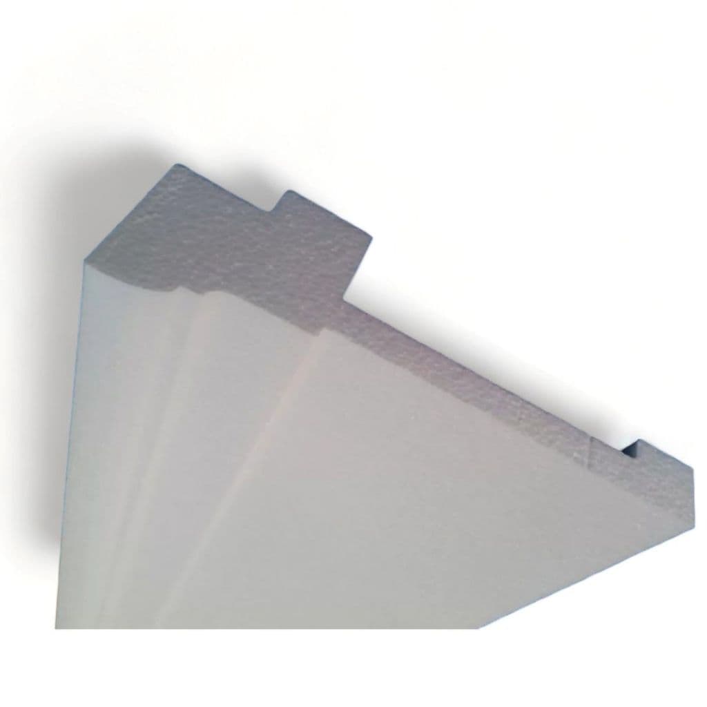Sanca isopor para Spot e fita de Led 1 metro - 20cm de frente - LED