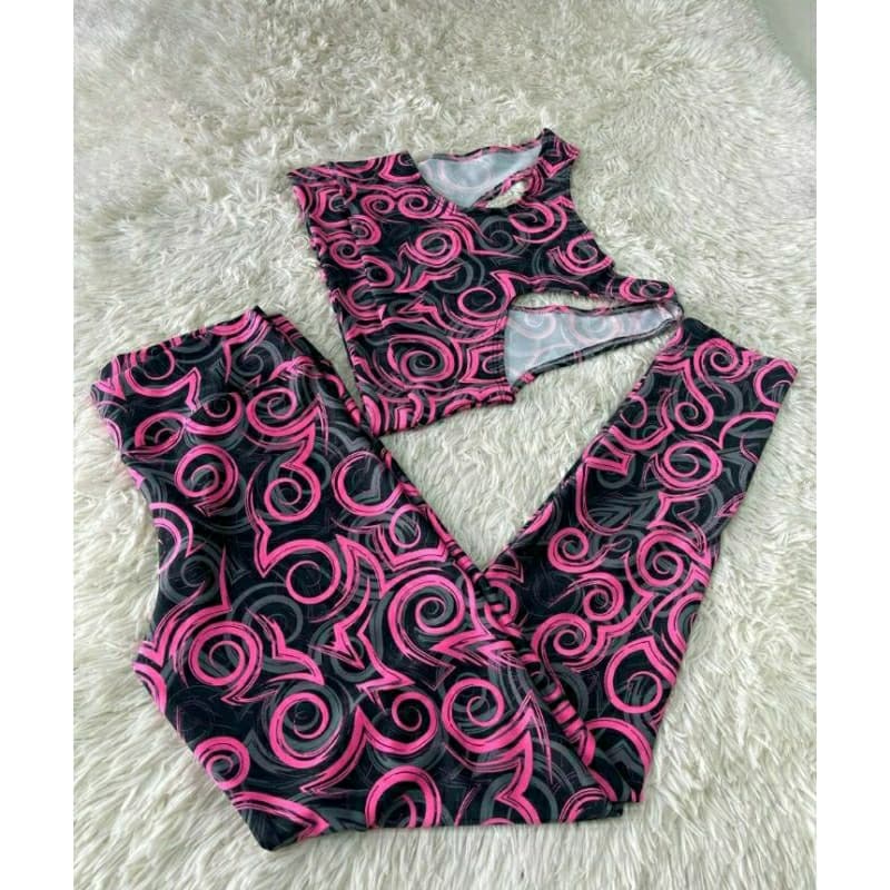 Conjunto Feminino Legging, Pará Academia ou pra suas atividades do dia dia, Cores disponível nas fotos acima.