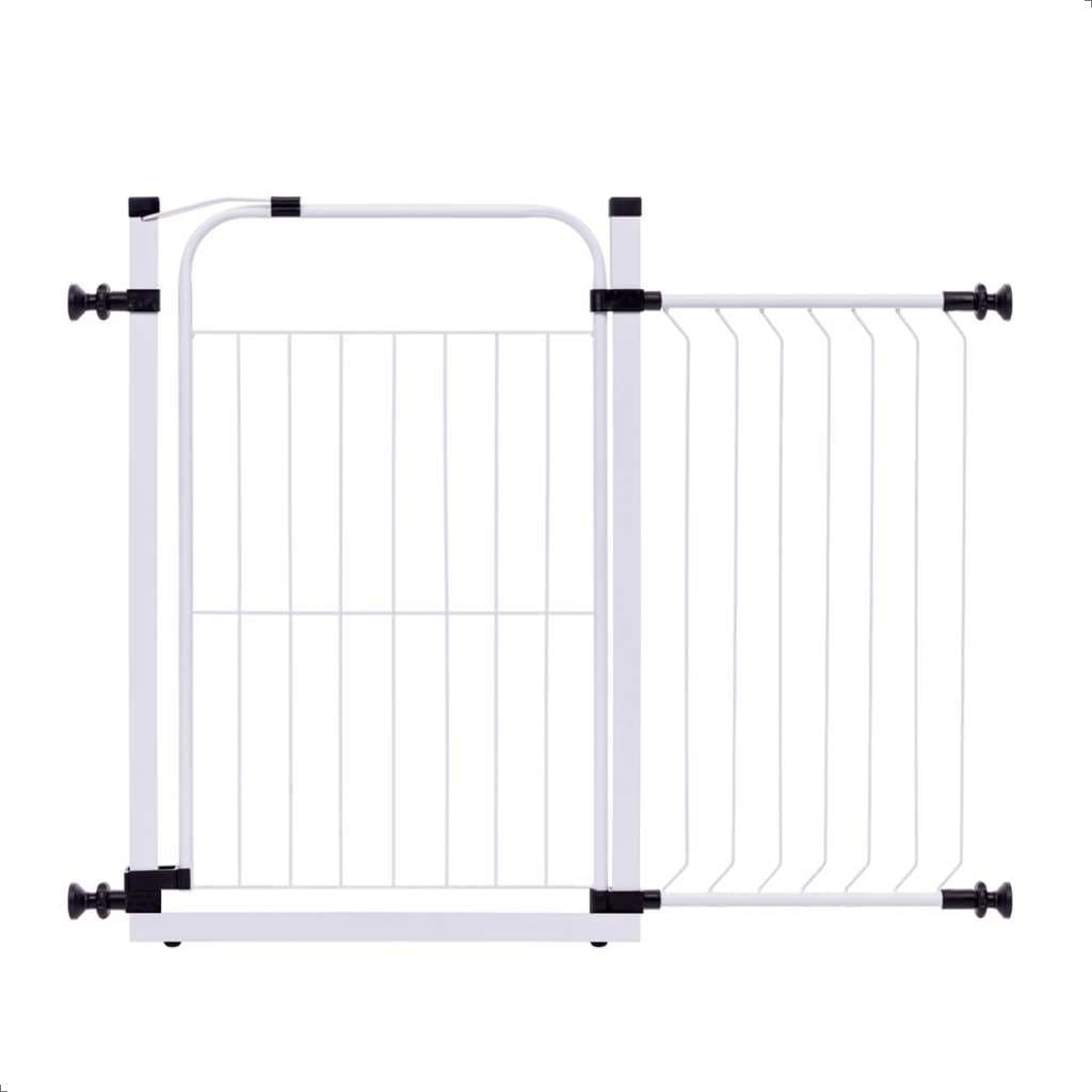 Portão de Segurança Grade Proteção Pet Criança Bebe + Extensor de 40cm (Vãos 109 a 114cm)