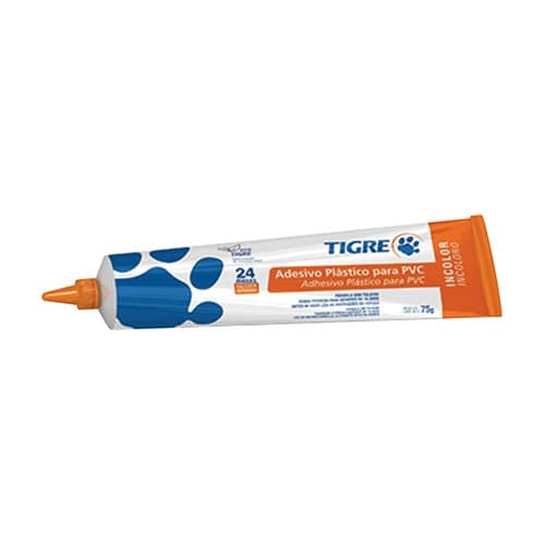 COLA PARA CANO PVC TIGRE FRASCO 175G COM PINCEL