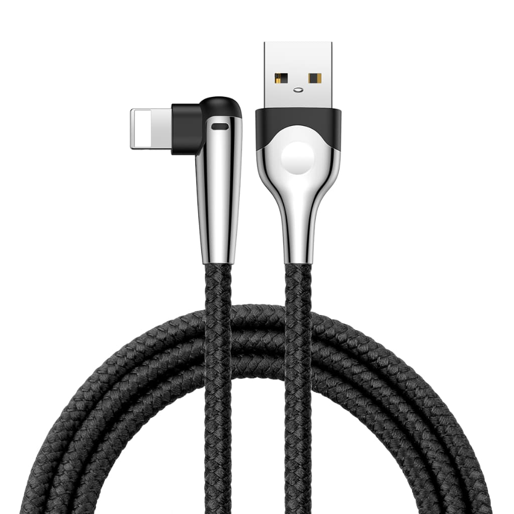 Cabo USB To Lightning Para iPhone Baseus Mvp Sharp-bird 1m 2,4a
