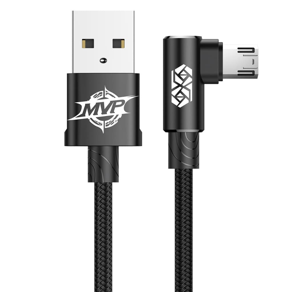 Cabo L Para Mobile Game Baseus Mvp Elbow Micro Usb 2a 1m