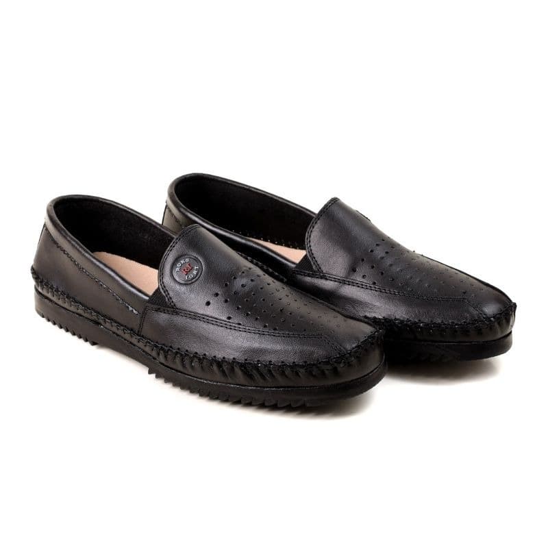 Mocassim Em Couro Legitimo Masculino Super Confortável