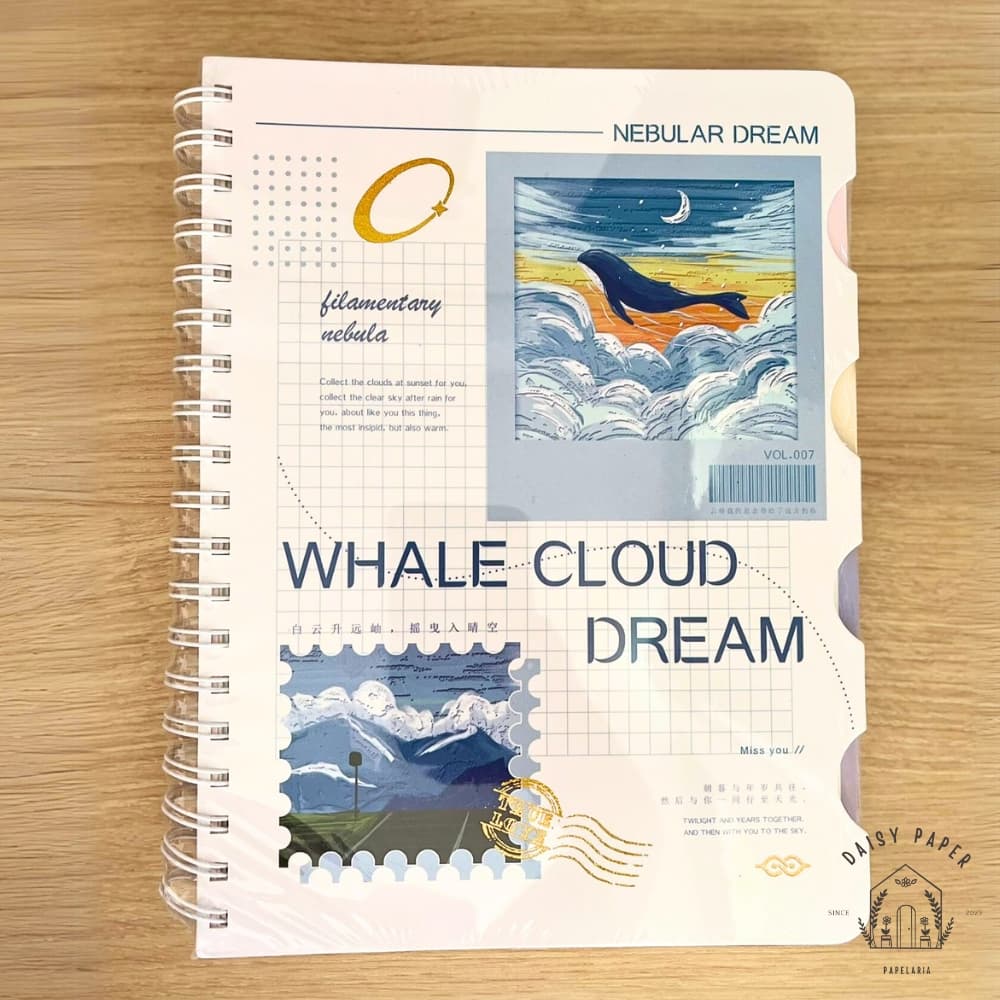 Caderno Sonhador com divisória Modelo 3