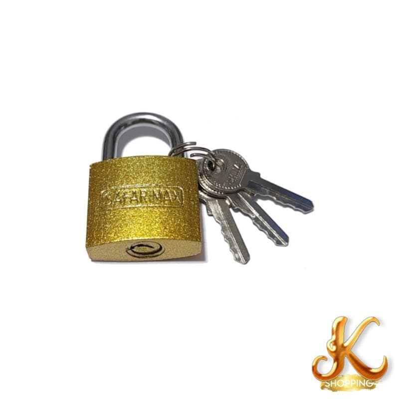 Cadeado pequeno 30mm anti incomodo para armario gaveta vitrine mochila vitrine