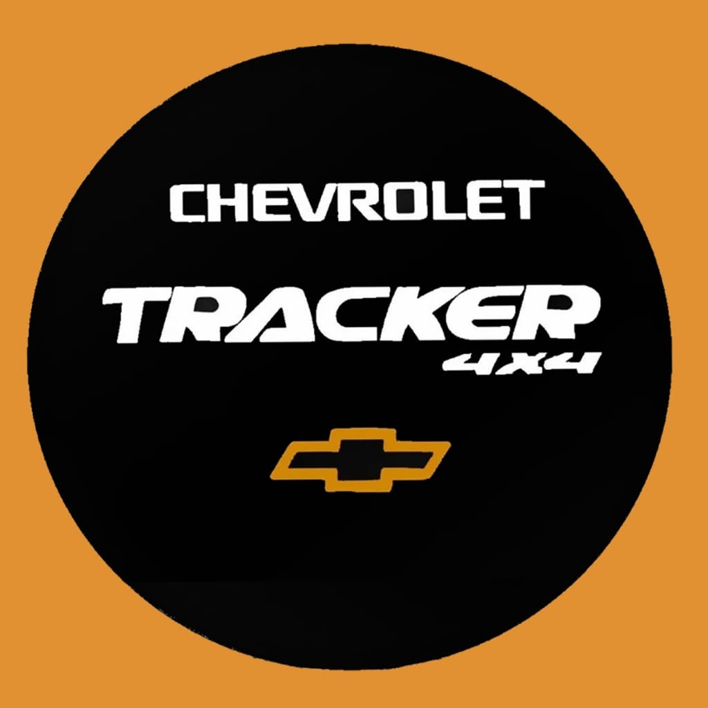 Capa Estepe Tracker 4x4 Aro 15 16 17 Cabo De Aço Cadeado