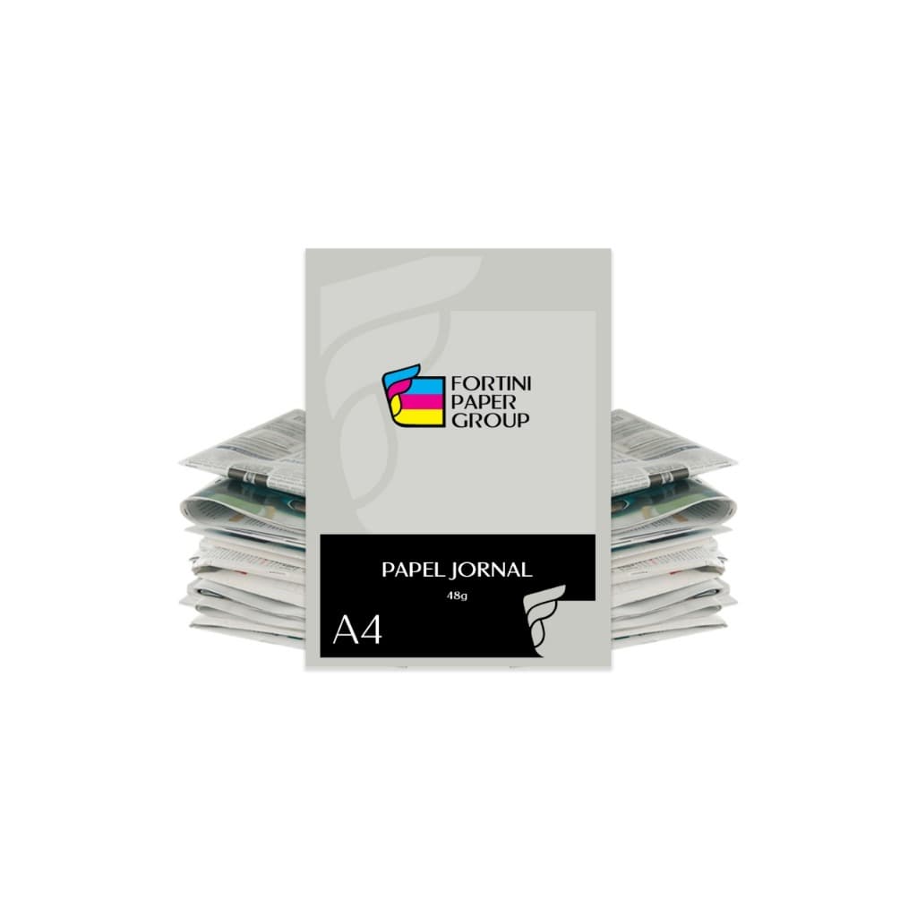 Papel Jornal 48g Formato A4 500 Folhas Premium