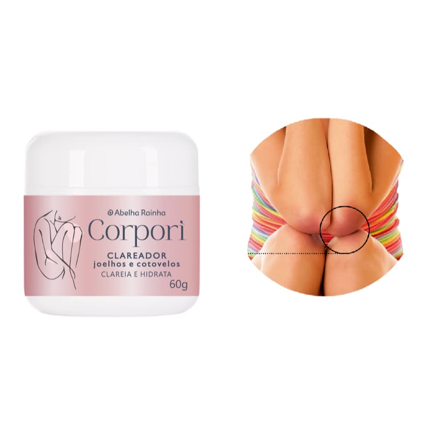 Creme para Joelhos e Cotovelos Corpori Abelha Rainha - 60g