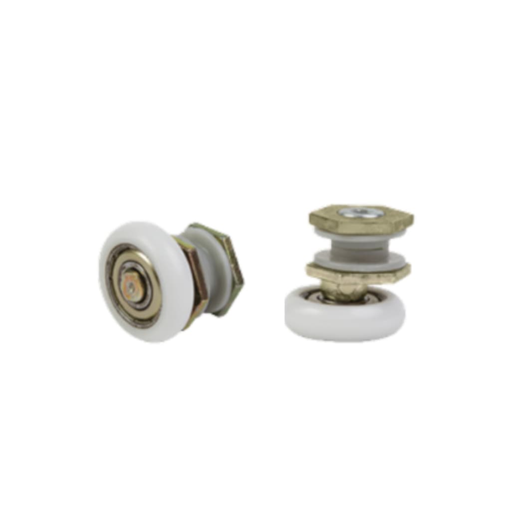 Roldanas Excêntrica P/ Box Vidro 8mm 02 Unidades