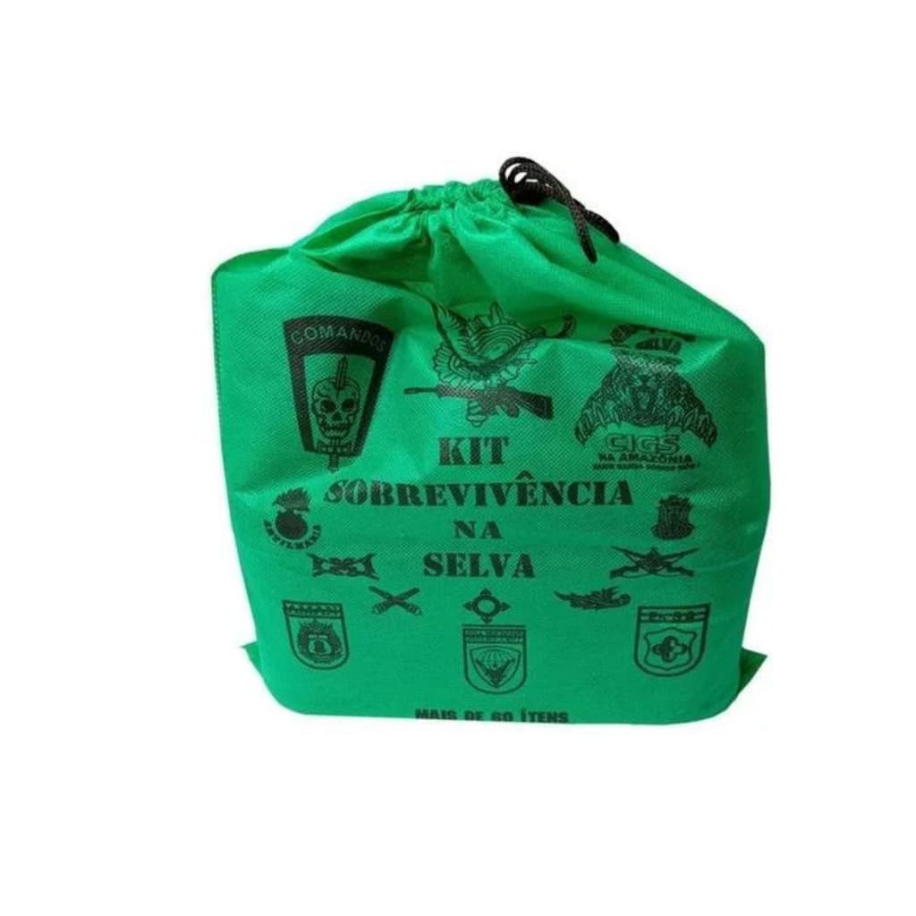 Kit Sobrevivência Na Selva E Acampamento / 6 Potes