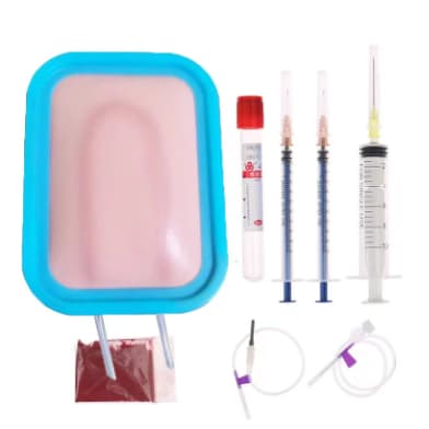 Kit Treinamento Simulador para punção venosa - Tirar sangue
