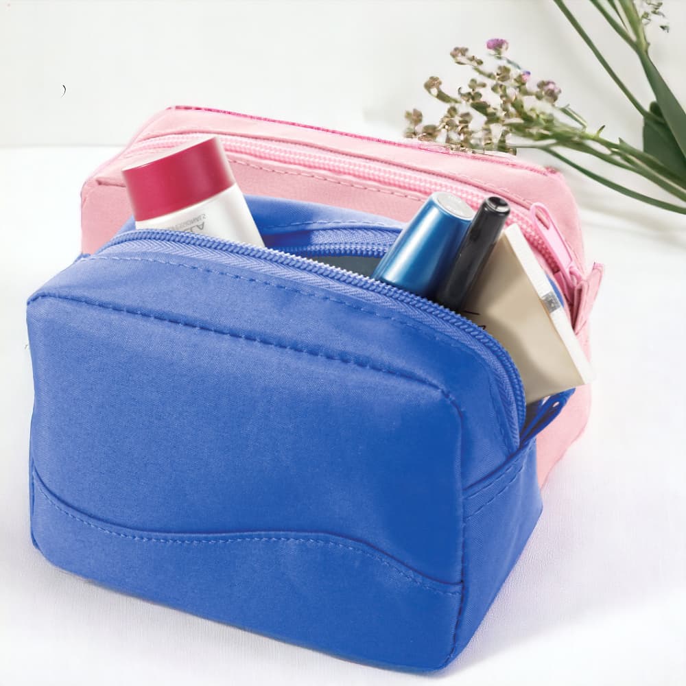 Necessaire bolsa bolsinha porta objetos pessoais feminina masculina Maquiagem