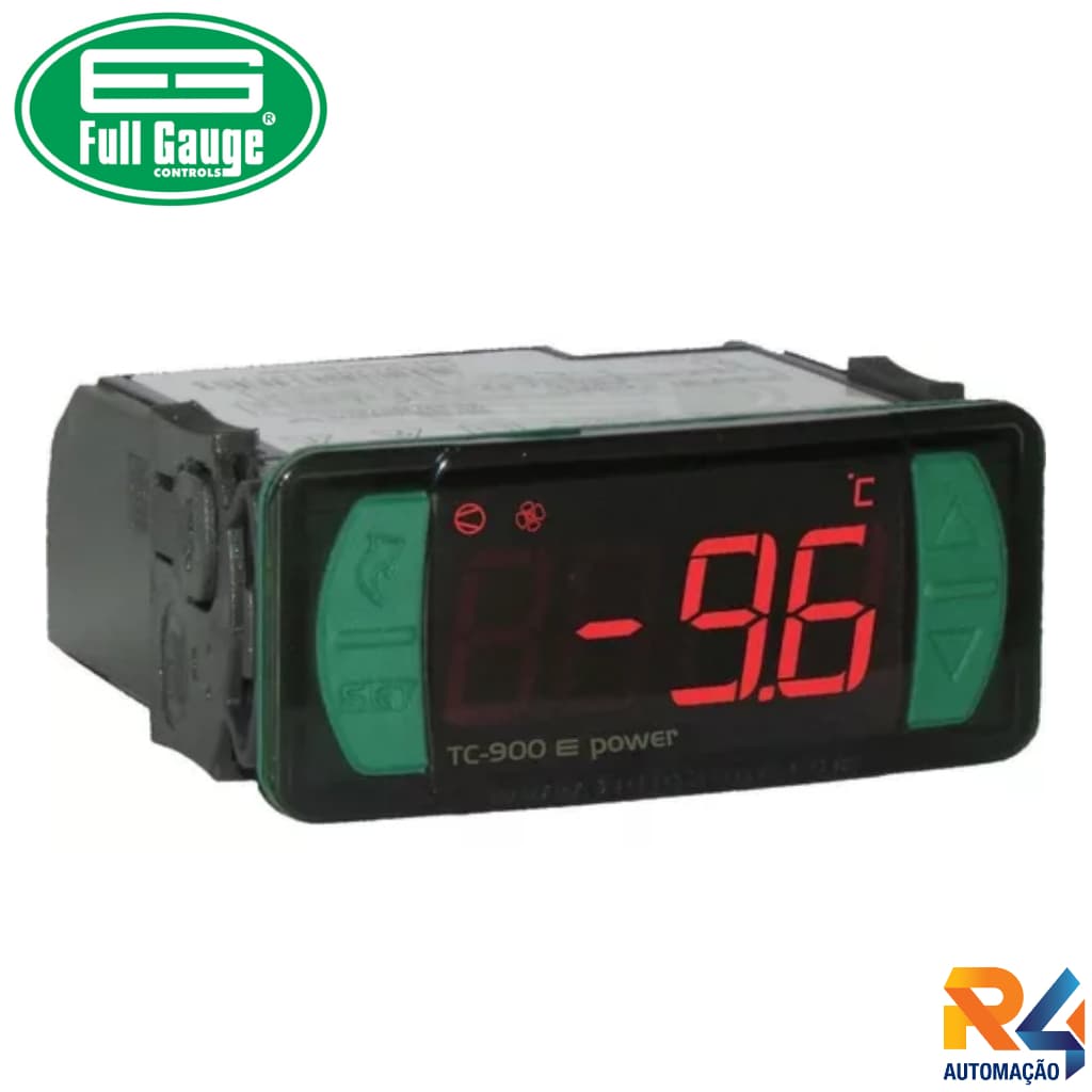 Controlador de Temperatura Tc900-E Power 115/230vac - FULL GAUGE
