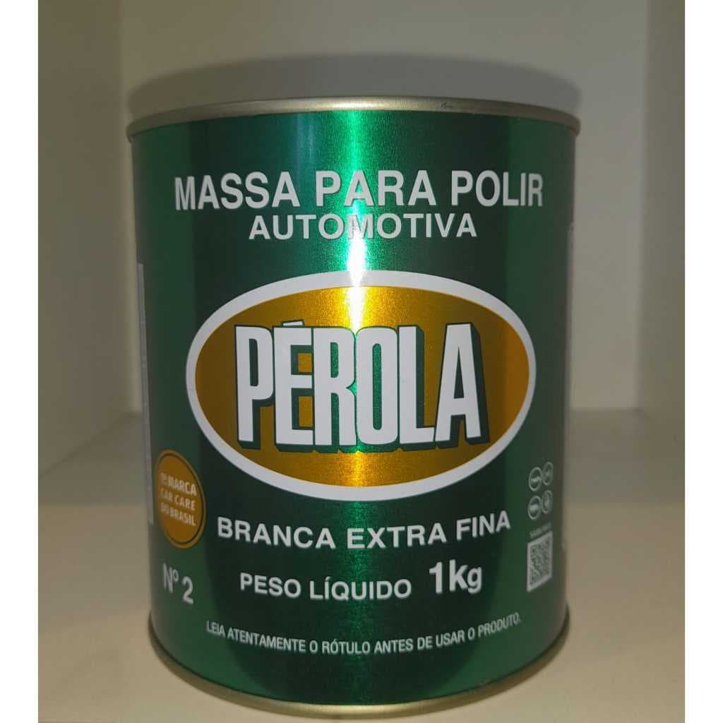 MASSA DE POLIR BRANCA EXTRA FINA  N:2 1 KG ( PEROLA )