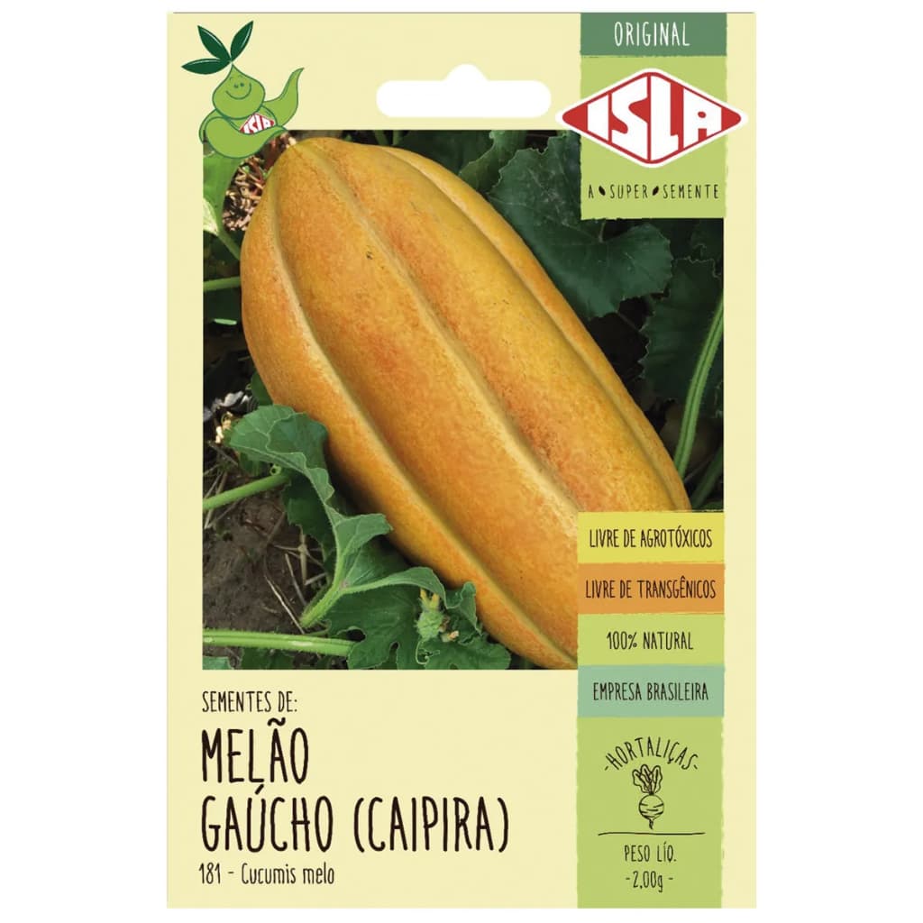 Semente de Melão Gaúcho Caipira Isla