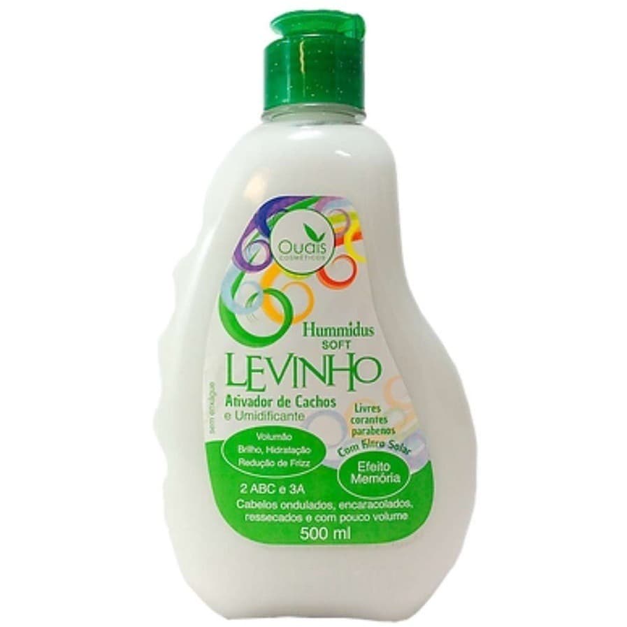 Creme Umidificante Ativador de Cachos Levinho Hummidus 500ml