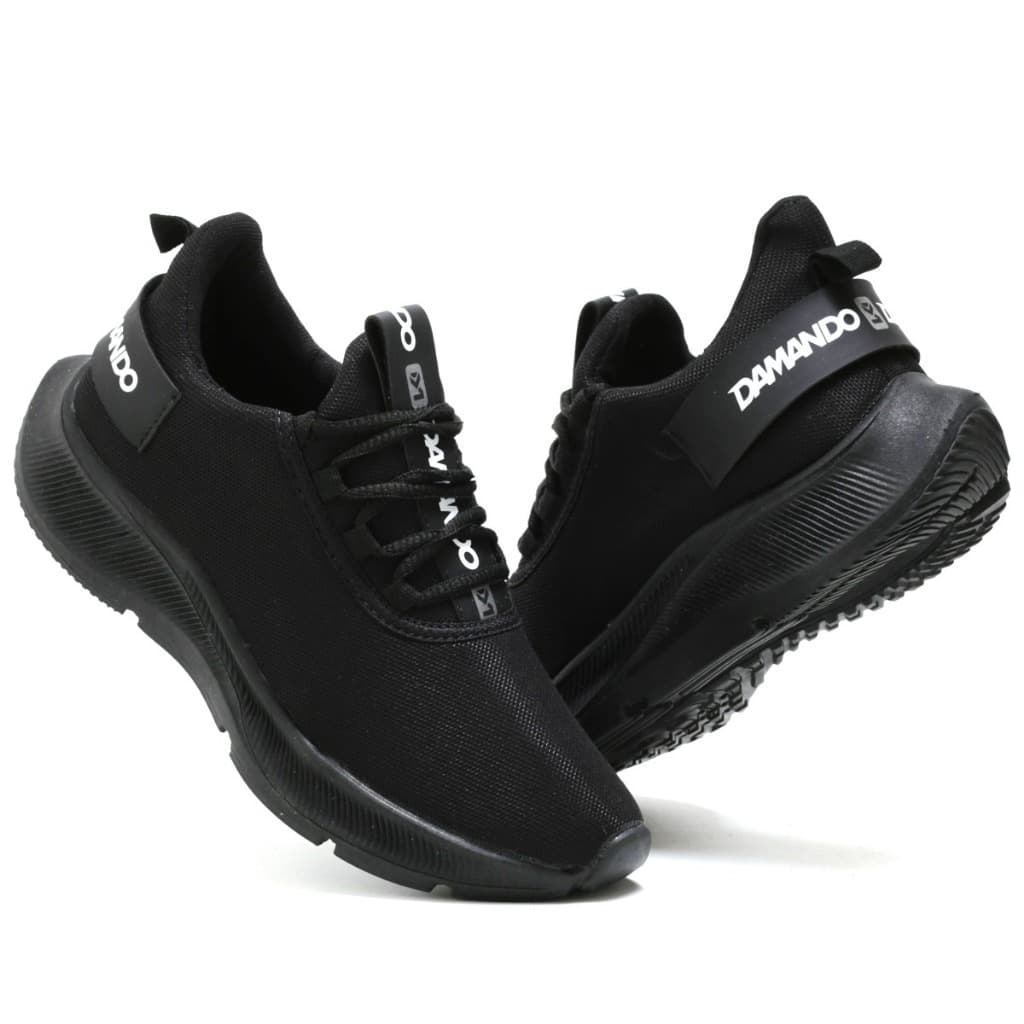 Tênis Masculino Esportivo Corrida Original Em Nylon Confortável Leve