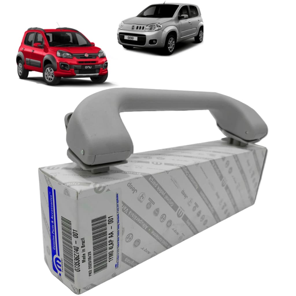 Alça Teto Puxador PQP Retrátil Fiat Novo Uno Original