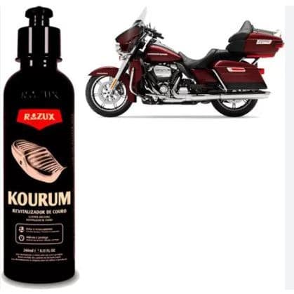 Kourum- Revitalizador para couro em geral, em especial bancos de motocicleta.-Razux(Vonixx)