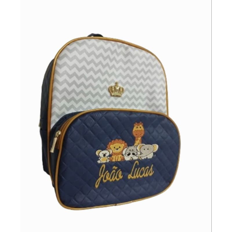 Mochila Personalizada com o Tema Safari