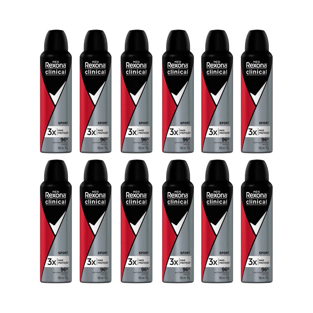 Desodorante Rexona Clinical Aerosol Sport 150 ml