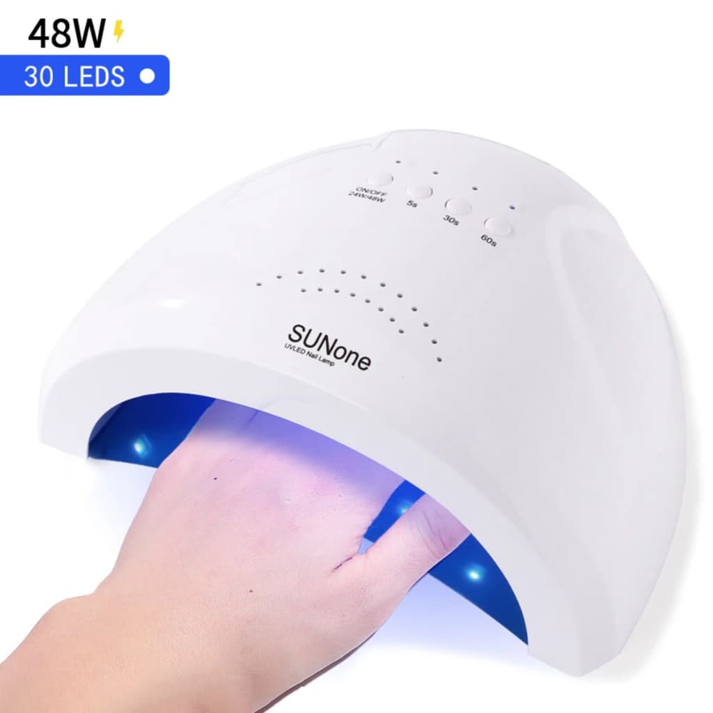 Cabine Sun 1 Led/Uv 48w Profissional Cabine Sun One Bivolt Manicure Unhas em Gel